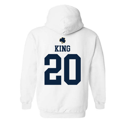 Notre Dame - NCAA Women's Basketball : Liatu King - Classic Shersey Hooded Sweatshirt