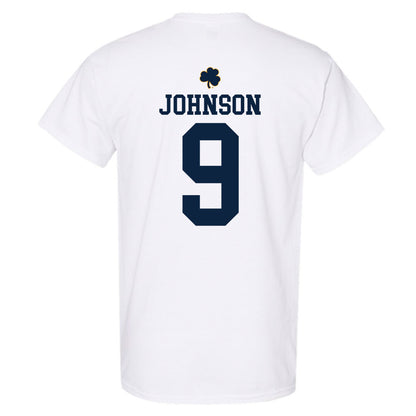 Notre Dame - NCAA Football : Brauntae Johnson - Classic Shersey T-Shirt-1
