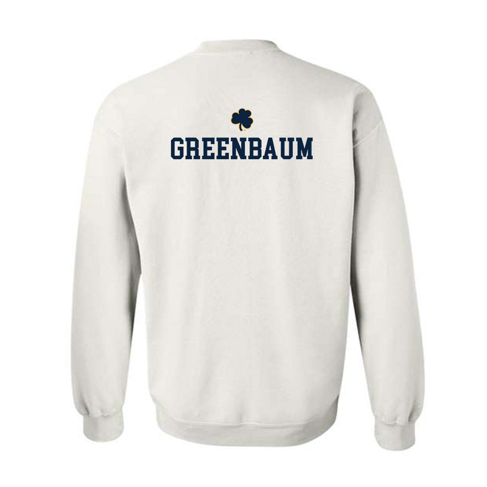 Notre Dame - NCAA Men's Fencing : Ian Greenbaum - Classic Shersey Crewneck Sweatshirt-1
