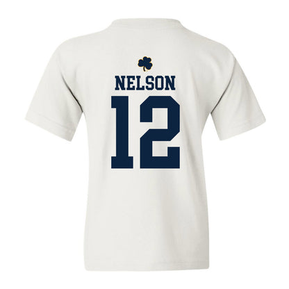 Notre Dame - NCAA Men's Ice Hockey : Henry Nelson - Classic Shersey Youth T-Shirt