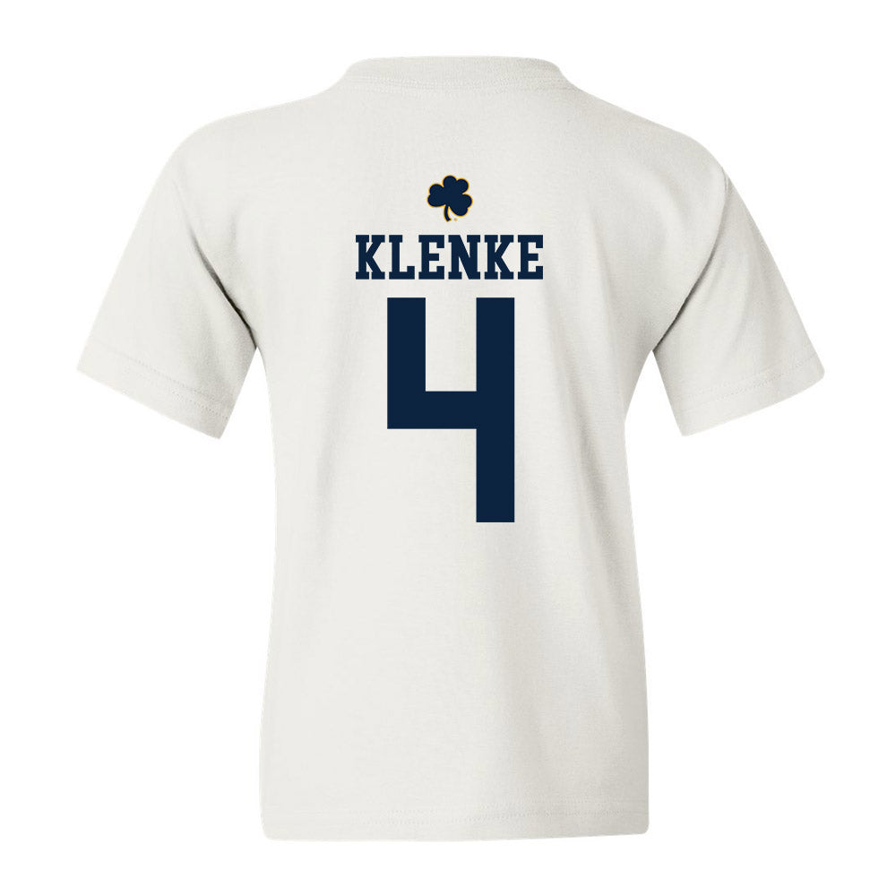 Notre Dame - NCAA Women's Soccer : Leah Klenke - Classic Shersey Youth T-Shirt