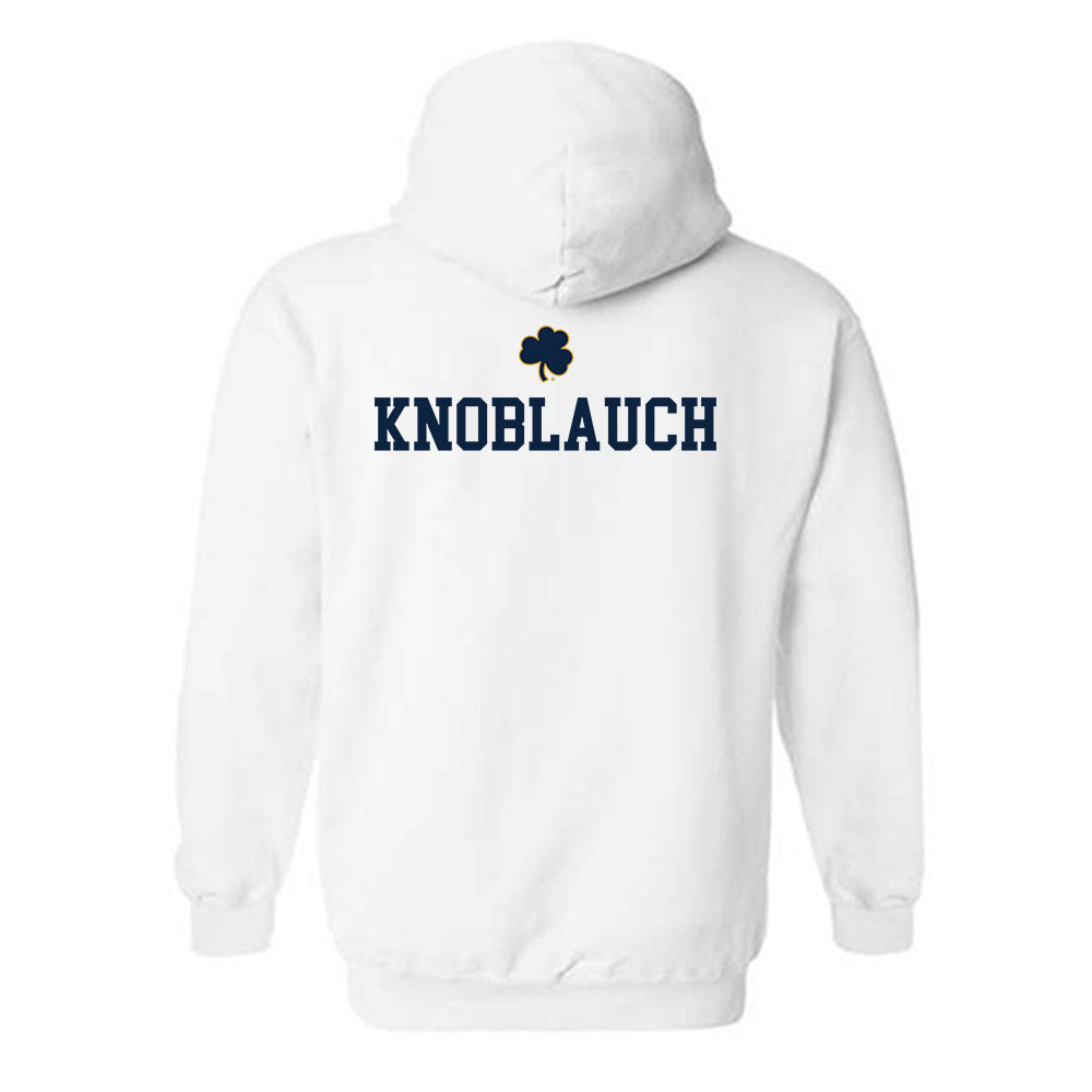 Notre Dame - NCAA Women's Cross Country : Addison Knoblauch - Classic Shersey Hooded Sweatshirt