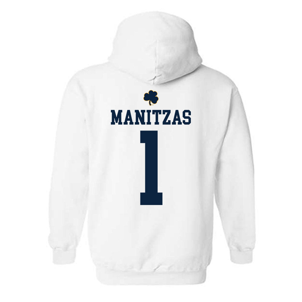 Notre Dame - NCAA Women's Volleyball : Alyssa Manitzas - Classic Shersey Hooded Sweatshirt