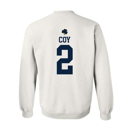 Notre Dame - NCAA Baseball : Noah Coy - Classic Shersey Crewneck Sweatshirt