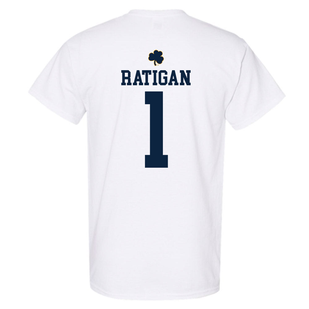 Notre Dame - NCAA Women's Basketball : Kelly Ratigan - Classic Shersey T-Shirt-1