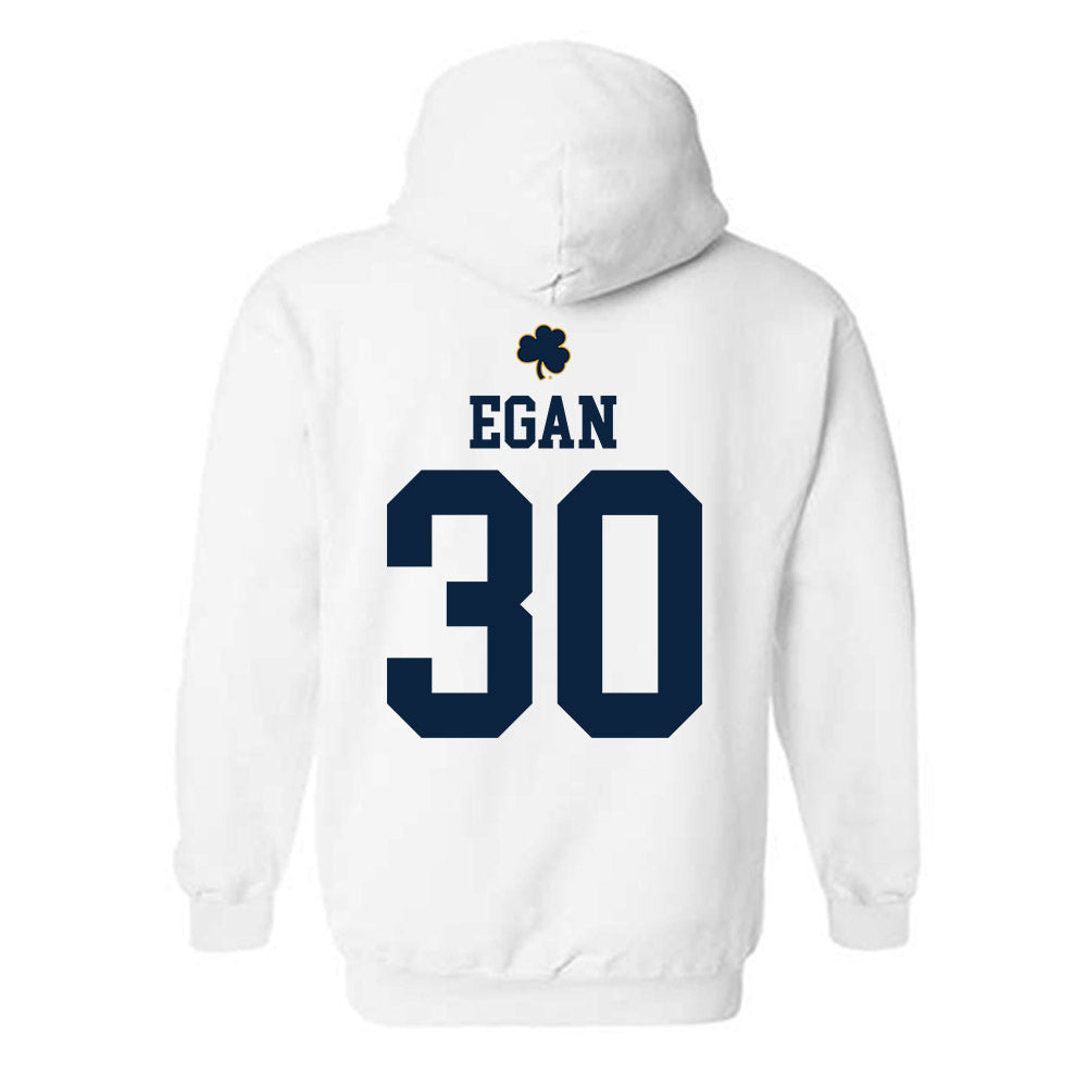 Notre Dame - NCAA Men's Soccer : Liam Egan - Classic Shersey Hooded Sweatshirt-1