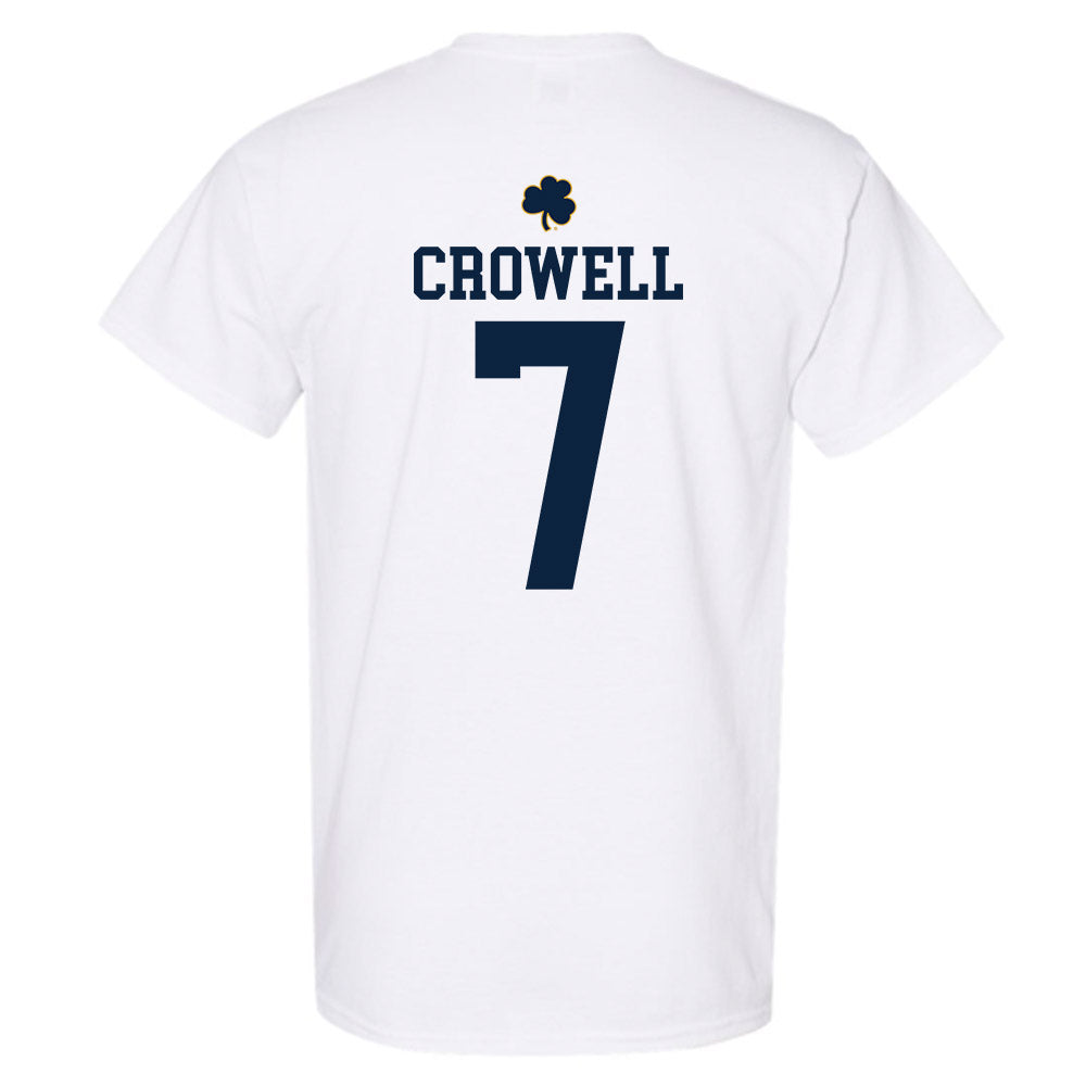 Notre Dame - NCAA Baseball : Caden Crowell - Classic Shersey T-Shirt-1