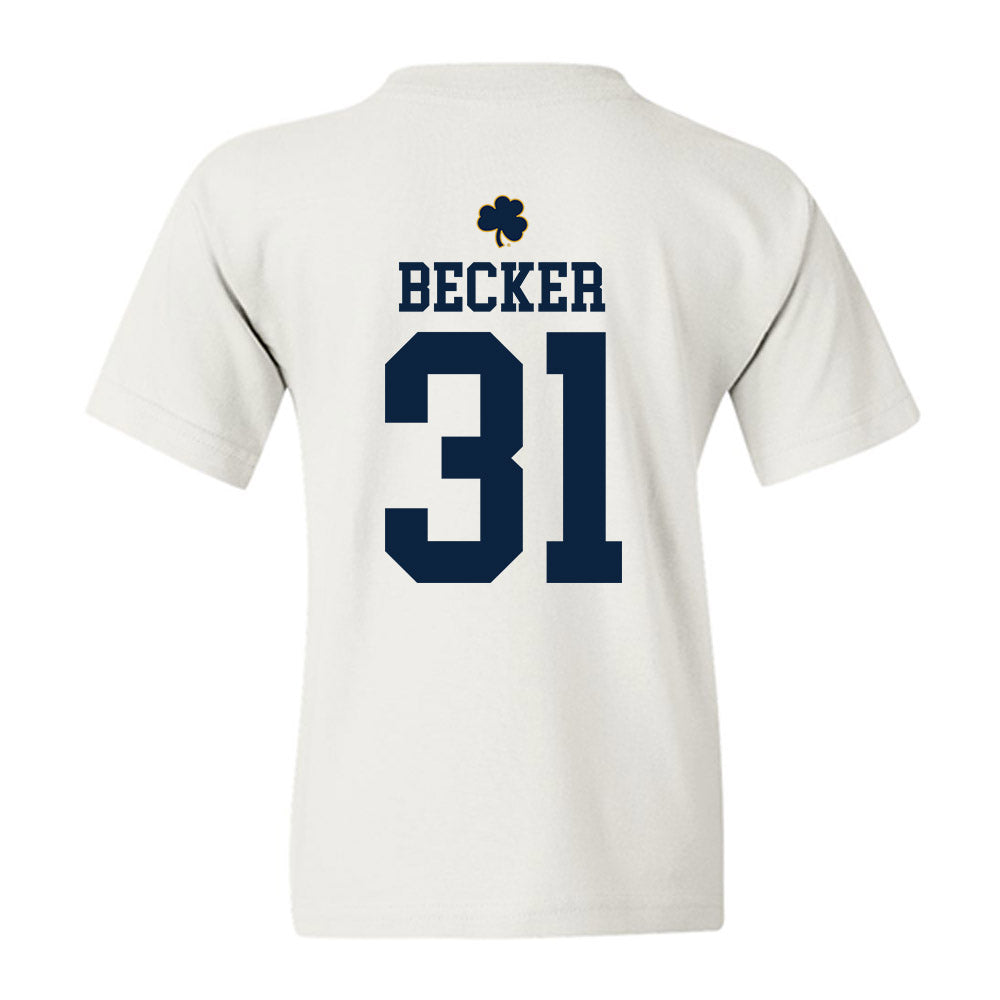  - NCAA Softball : Shannon Becker - Classic Shersey Youth T-Shirt-1