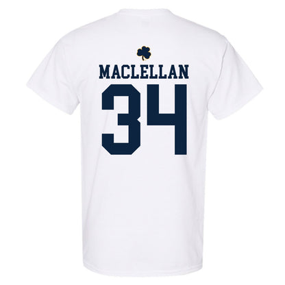 Notre Dame - NCAA Men's Basketball : Matthew MacLellan - Classic Shersey T-Shirt-1