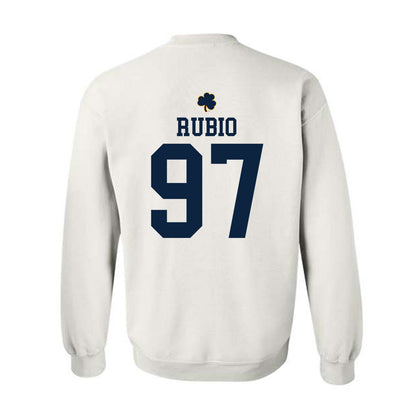 Notre Dame - NCAA Football : Gabriel Rubio - Classic Shersey Crewneck Sweatshirt-1