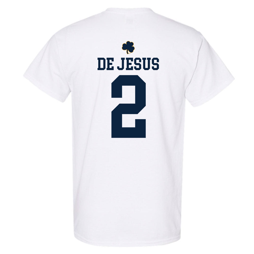 Notre Dame - NCAA Women's Basketball : Vanessa de Jesus - Classic Shersey T-Shirt-1
