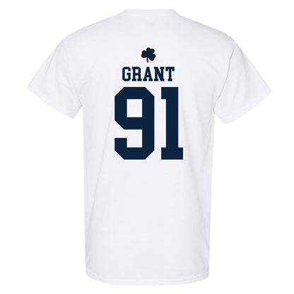 Notre Dame - NCAA Men's Lacrosse : Griffin Grant - Classic Shersey T-Shirt-1