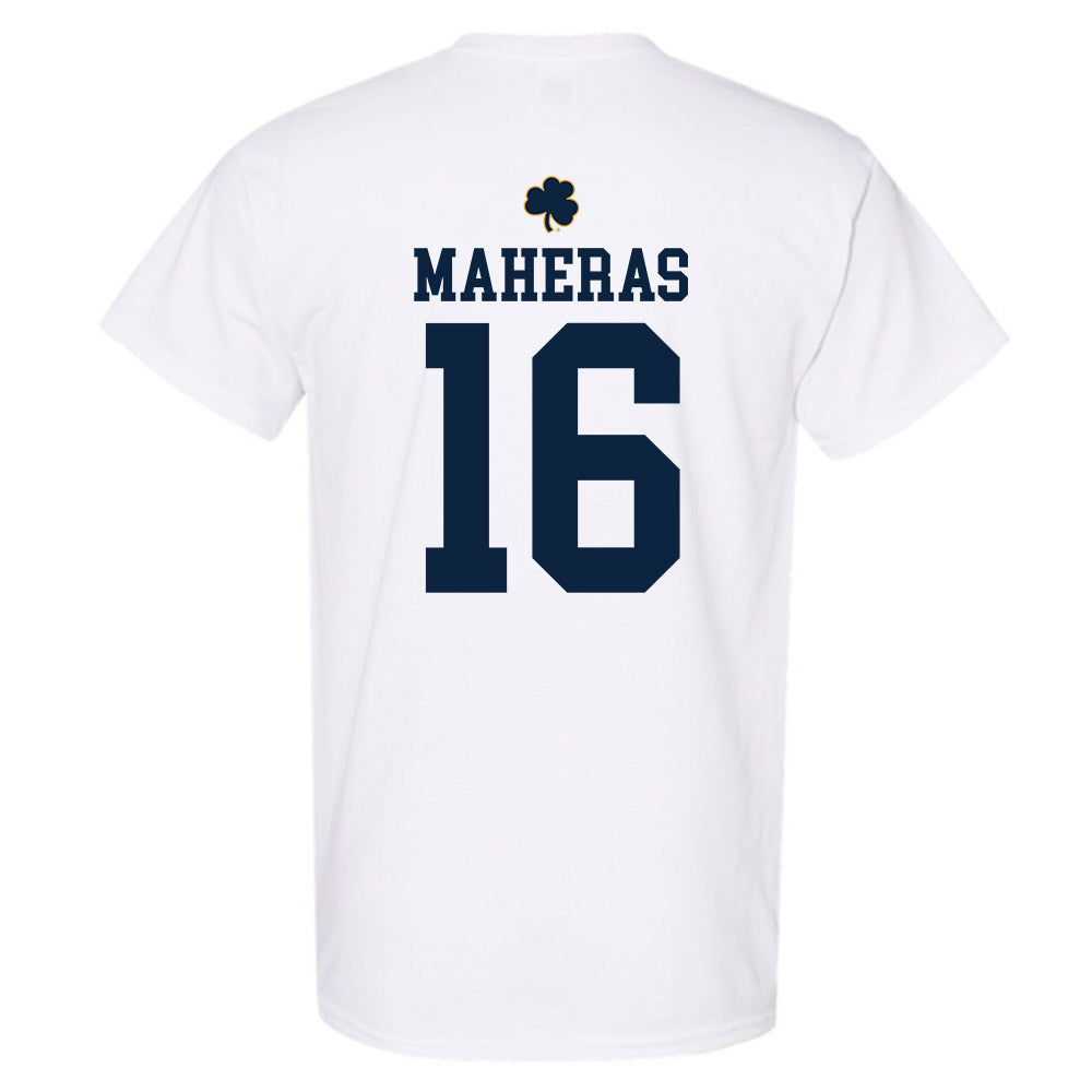 Notre Dame - NCAA Men's Lacrosse : Will Maheras - Classic Shersey T-Shirt-1