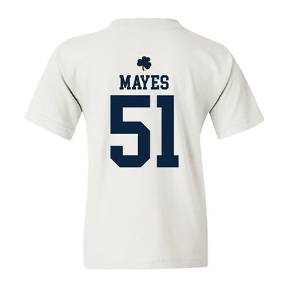 Notre Dame - NCAA Baseball : Justin Mayes - Classic Shersey Youth T-Shirt-1