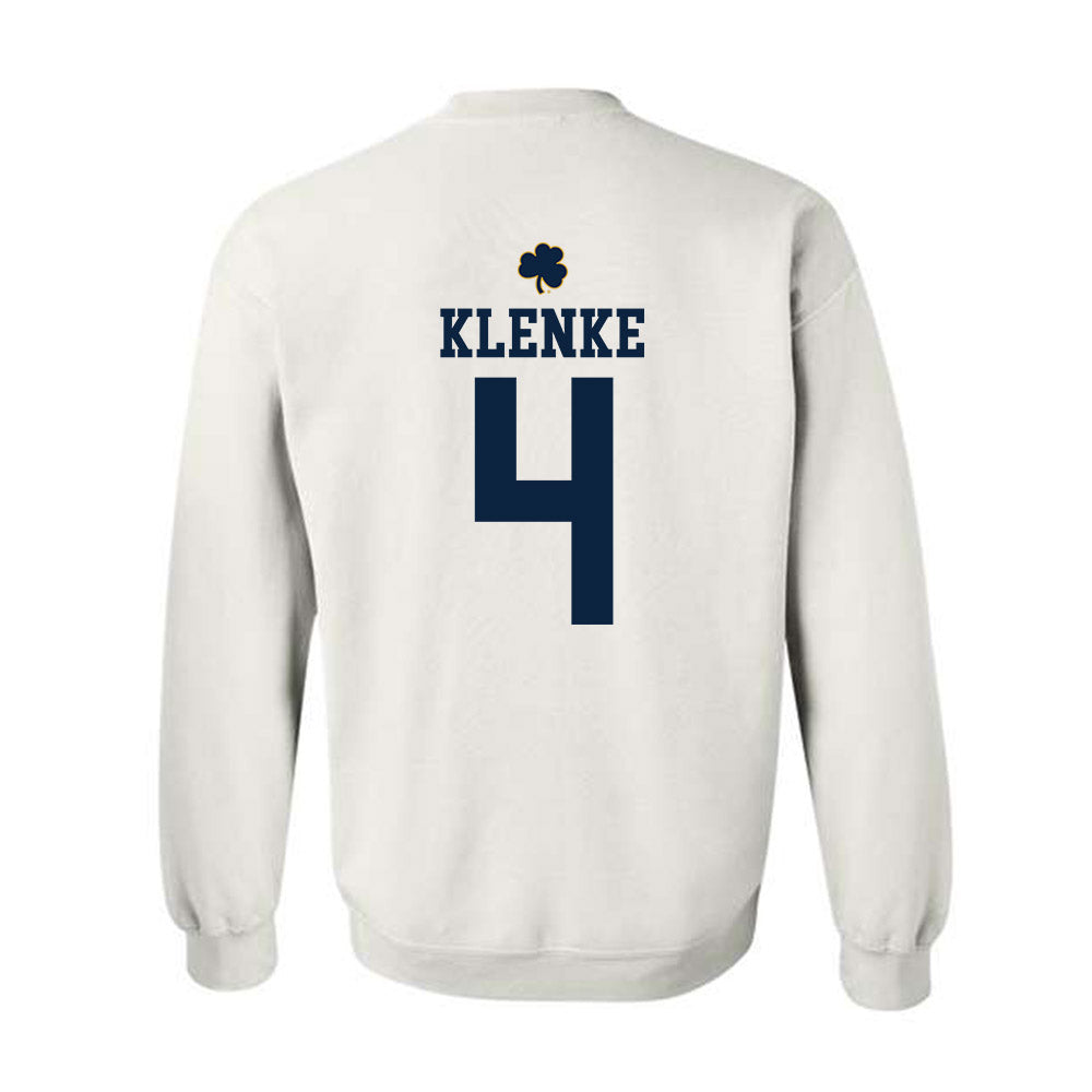 Notre Dame - NCAA Women's Soccer : Leah Klenke - Classic Shersey Crewneck Sweatshirt