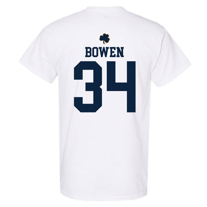 Notre Dame - NCAA Football : Drayk Bowen - Classic Shersey T-Shirt-1