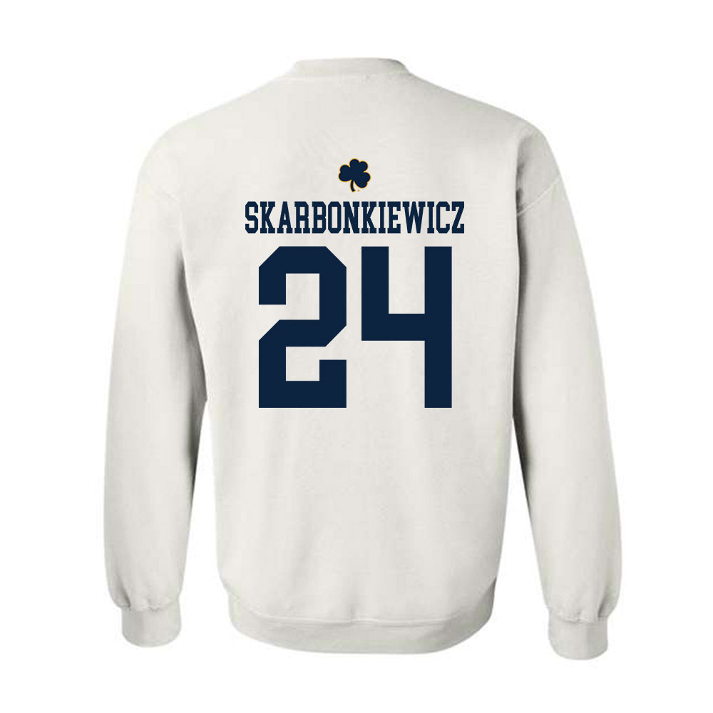 Notre Dame - NCAA Women's Fencing : Magda Skarbonkiewicz - Classic Shersey Crewneck Sweatshirt
