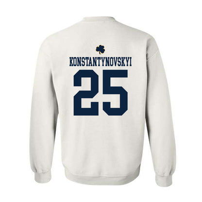 Notre Dame - NCAA Men's Basketball : Nikita Konstantynovskyi - Classic Shersey Crewneck Sweatshirt