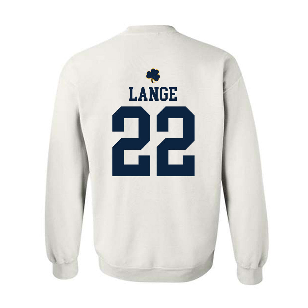 Notre Dame - NCAA Women's Volleyball : Ava Lange - Classic Shersey Crewneck Sweatshirt-1