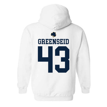 Notre Dame - NCAA Baseball : Noah Greenseid - Classic Shersey Hooded Sweatshirt