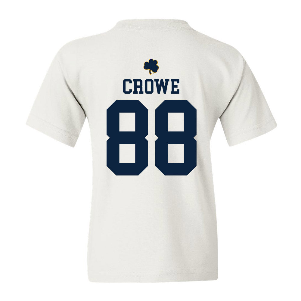 Notre Dame - NCAA Men's Lacrosse : Luke Crowe - Classic Shersey Youth T-Shirt