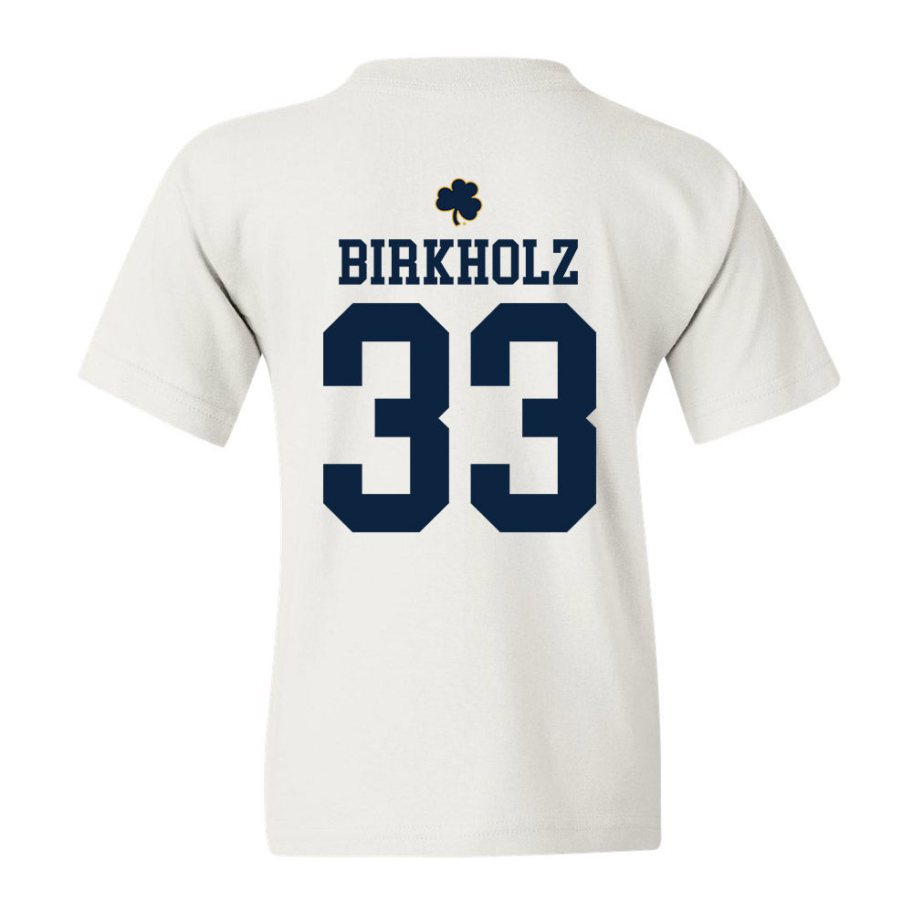 Notre Dame - NCAA Baseball : Radek Birkholz - Classic Shersey Youth T-Shirt