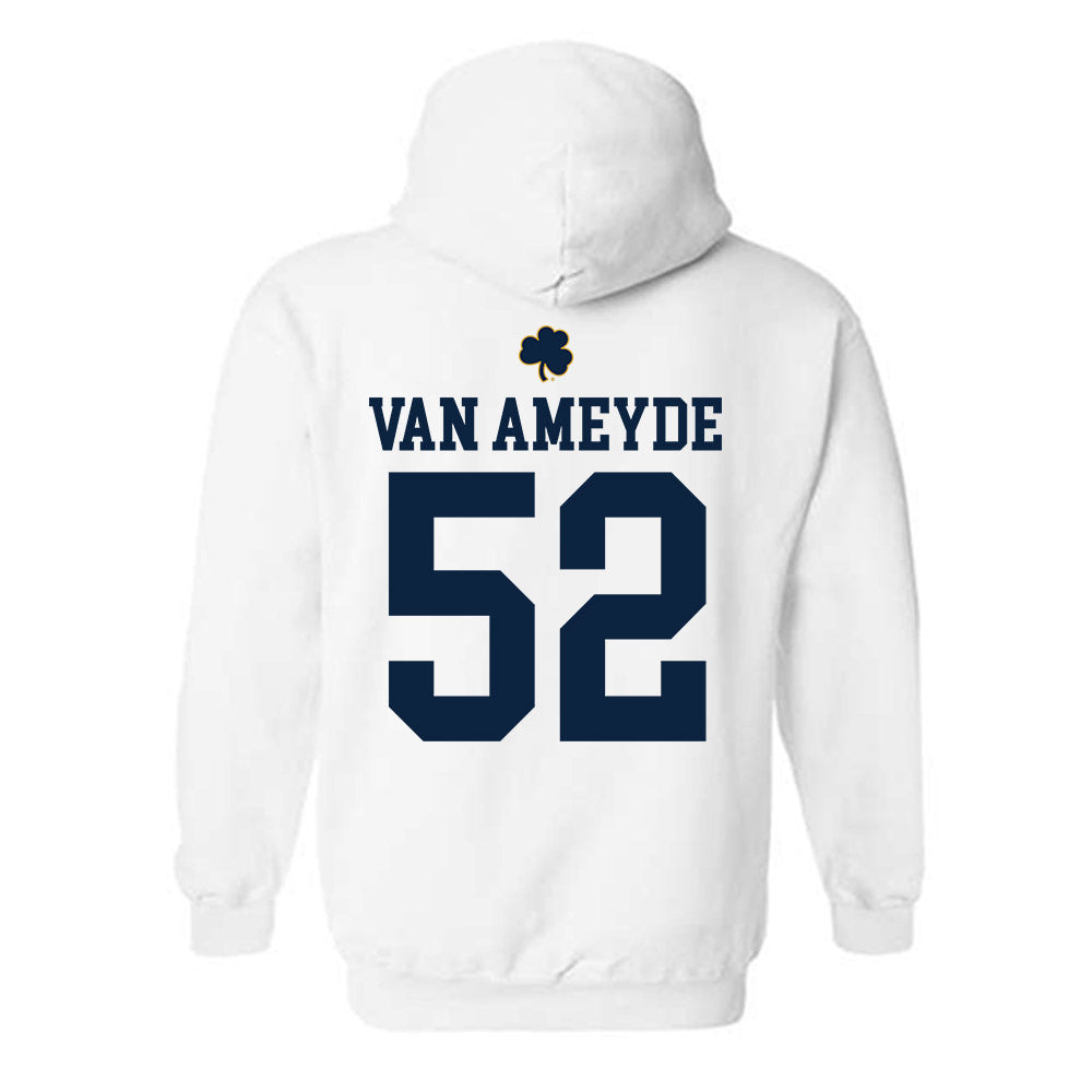 Notre Dame - NCAA Baseball : Chase Van Ameyde - Classic Shersey Hooded Sweatshirt