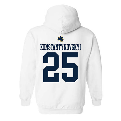 Notre Dame - NCAA Men's Basketball : Nikita Konstantynovskyi - Classic Shersey Hooded Sweatshirt