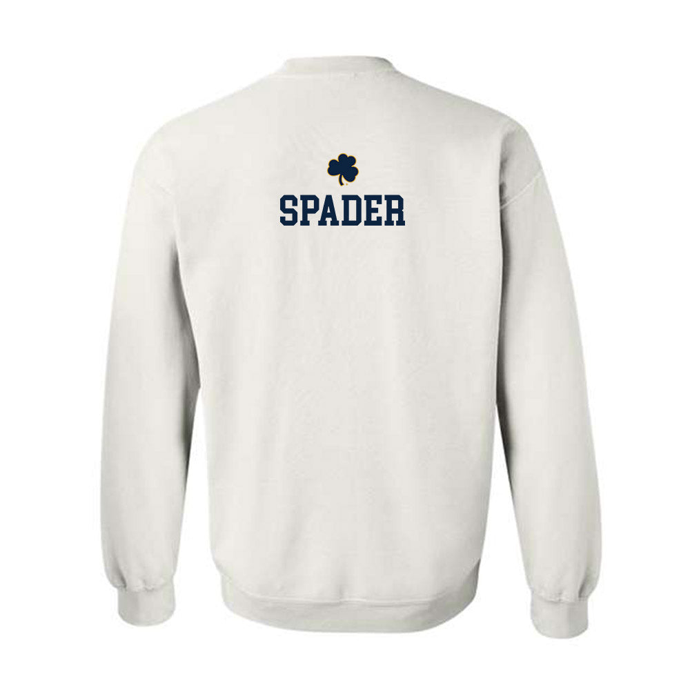 Notre Dame - NCAA Men's Track & Field : Travis Spader - Classic Shersey Crewneck Sweatshirt