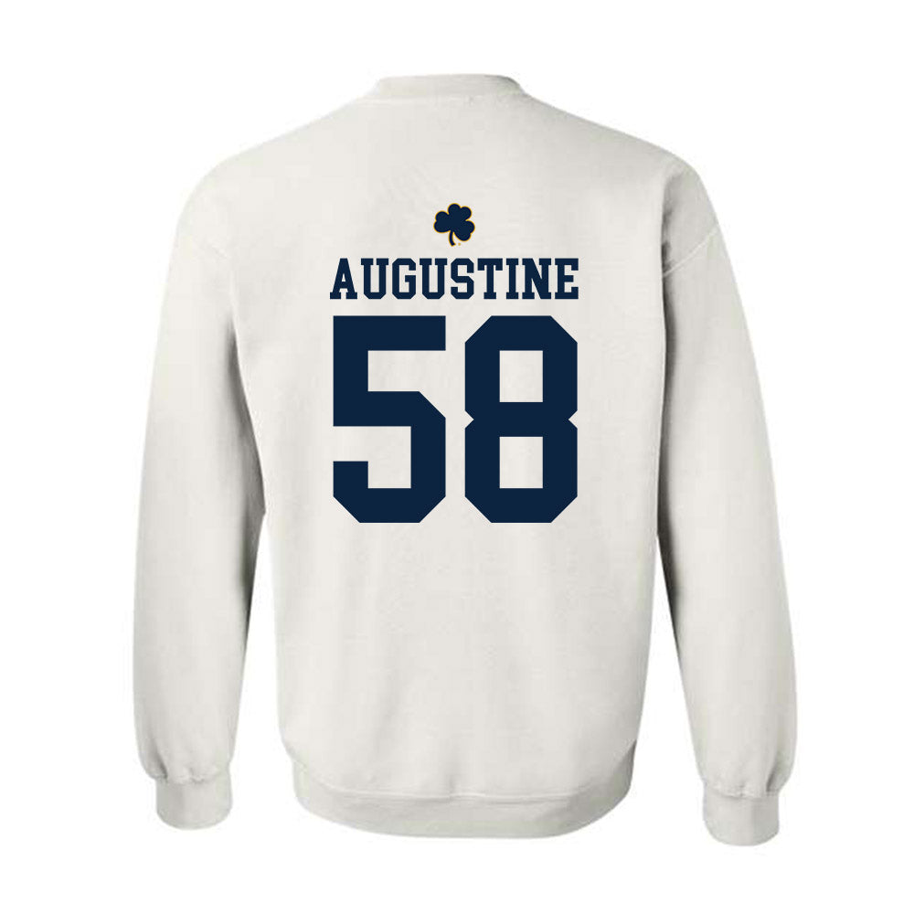Notre Dame - NCAA Football : Matty Augustine - Classic Shersey Crewneck Sweatshirt-1