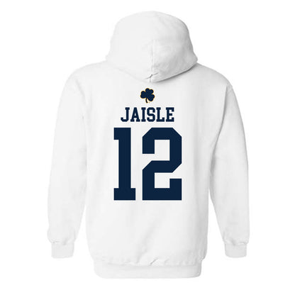 Notre Dame - NCAA Baseball : Will Jaisle - Classic Shersey Hooded Sweatshirt-1