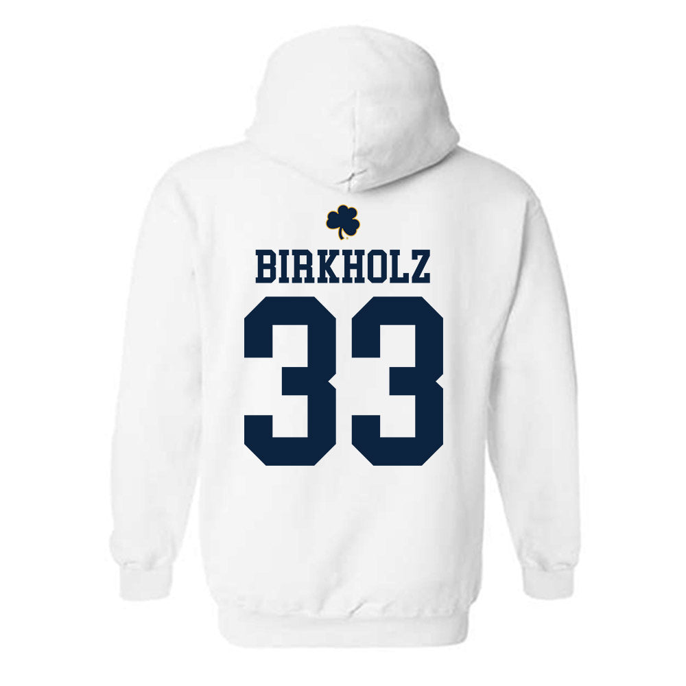 Notre Dame - NCAA Baseball : Radek Birkholz - Classic Shersey Hooded Sweatshirt