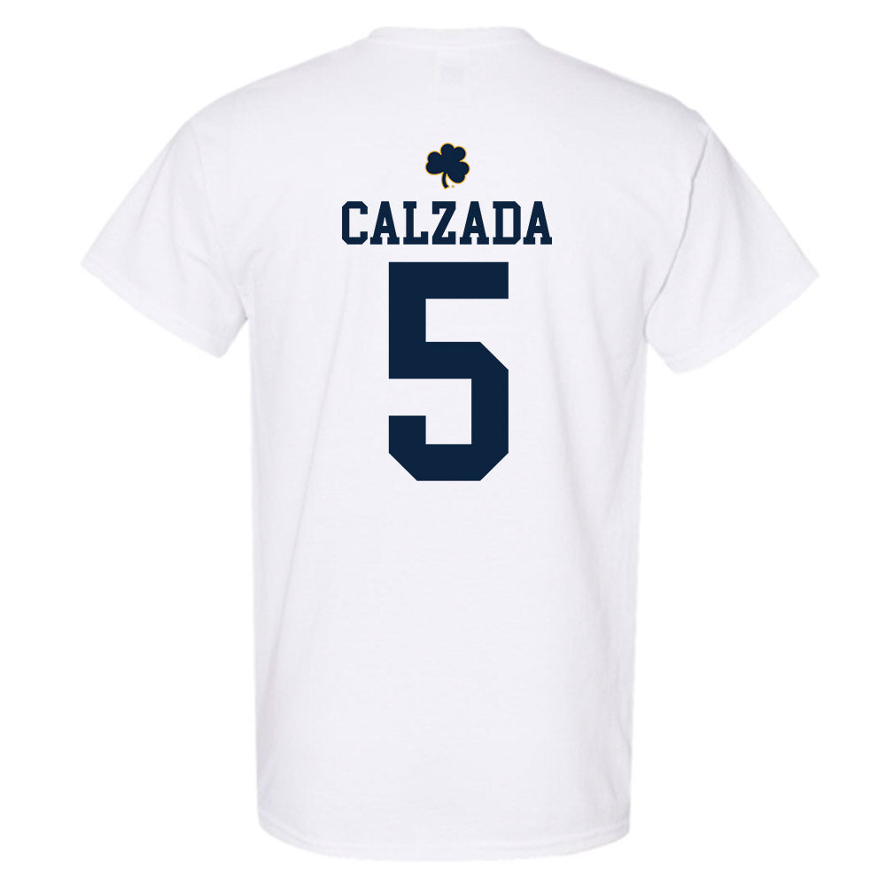 Notre Dame - NCAA Women's Soccer : Carolyn Calzada - Classic Shersey T-Shirt-1