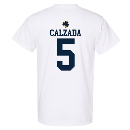 Notre Dame - NCAA Women's Soccer : Carolyn Calzada - Classic Shersey T-Shirt-1