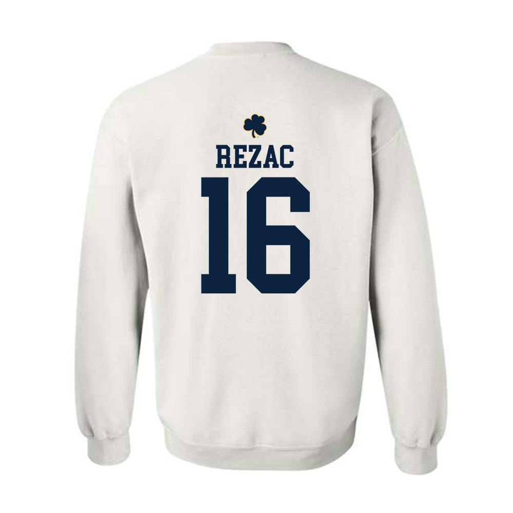 Notre Dame - NCAA Football : Anthony Rezac - Classic Shersey Crewneck Sweatshirt-1