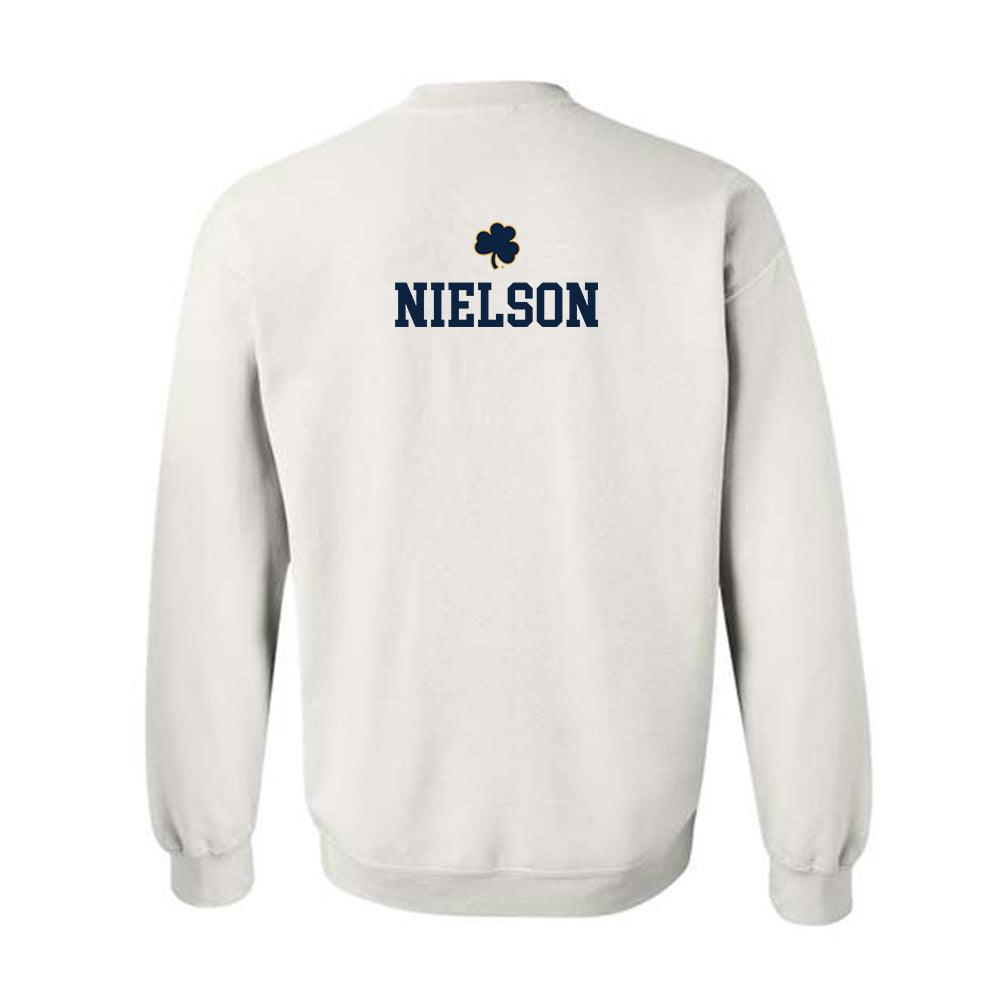 Notre Dame - NCAA Men's Track & Field : Noah Nielson - Classic Shersey Crewneck Sweatshirt