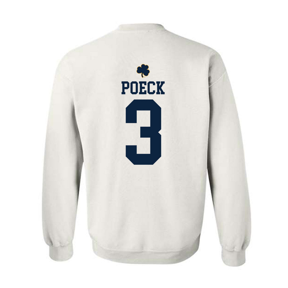 Notre Dame - NCAA Softball : Sydny Poeck - Classic Shersey Crewneck Sweatshirt