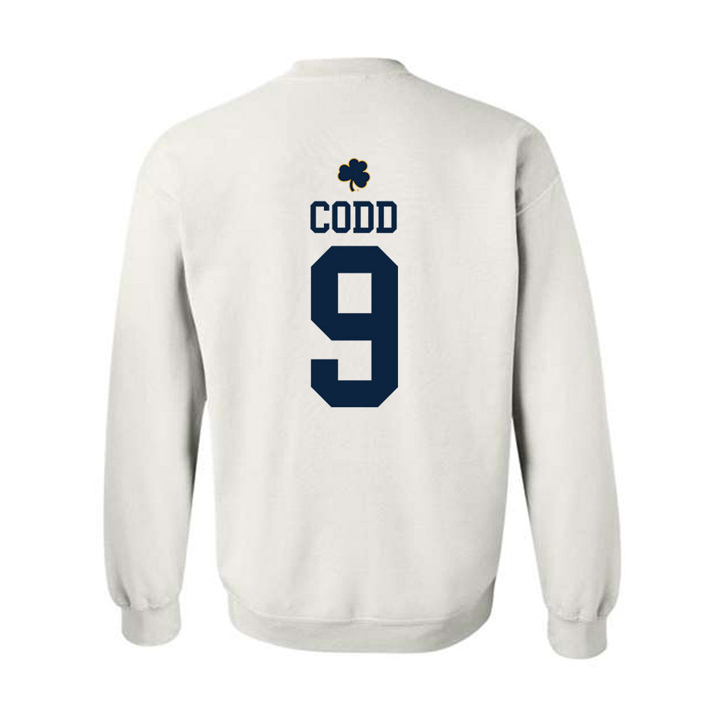 Notre Dame - NCAA Women's Soccer : Charlie Codd - Classic Shersey Crewneck Sweatshirt-1