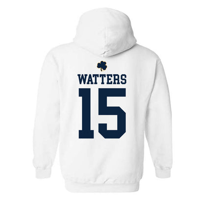 Notre Dame - NCAA Baseball : Brenson Watters - Classic Shersey Hooded Sweatshirt