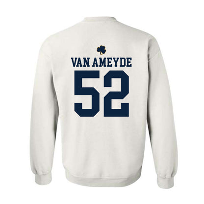 Notre Dame - NCAA Baseball : Chase Van Ameyde - Classic Shersey Crewneck Sweatshirt