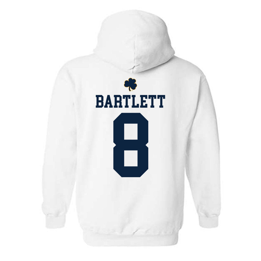 Notre Dame - NCAA Men's Soccer : Nici Bartlett - Classic Shersey Hooded Sweatshirt-1