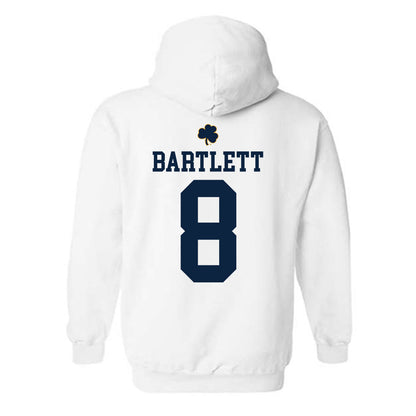 Notre Dame - NCAA Men's Soccer : Nici Bartlett - Classic Shersey Hooded Sweatshirt-1