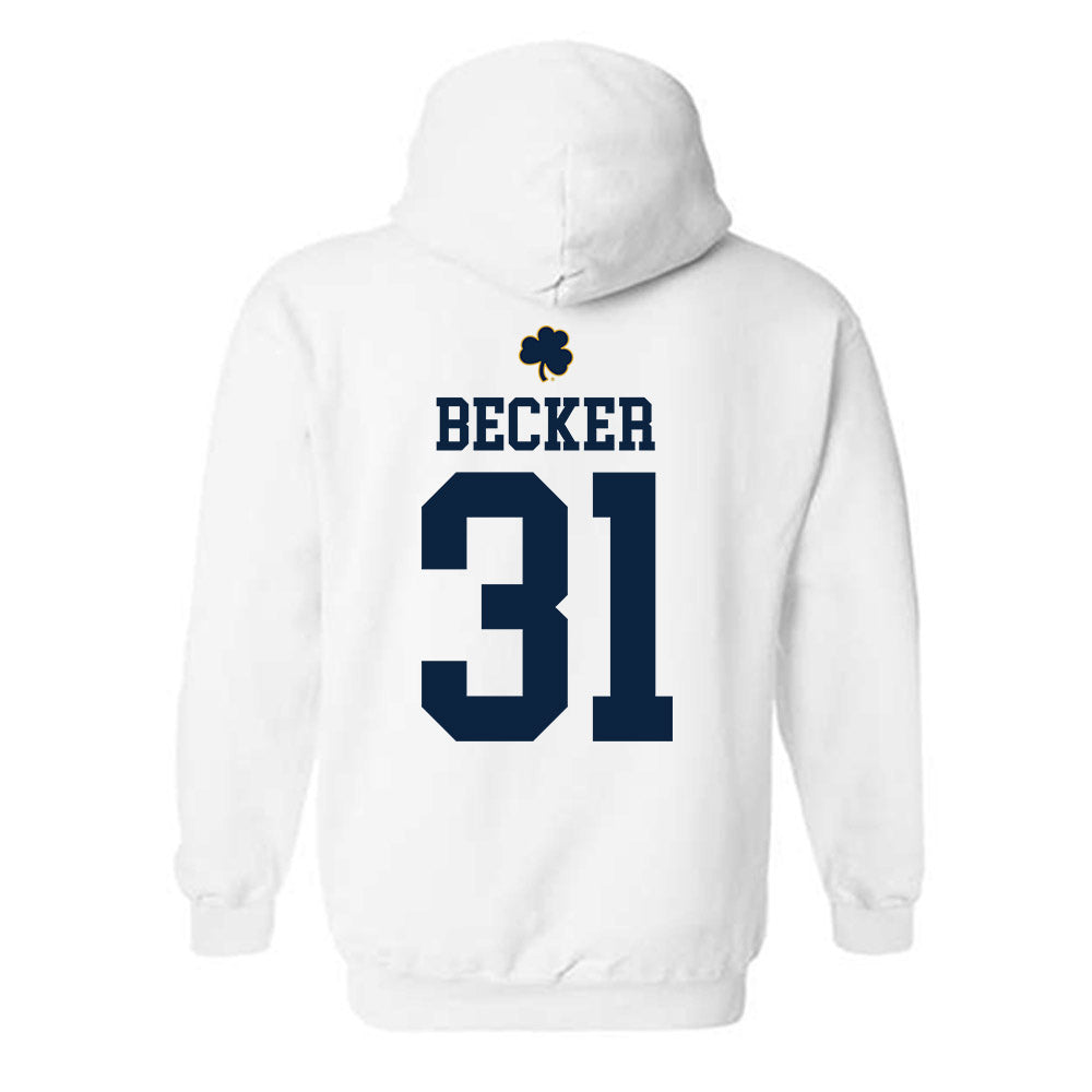  - NCAA Softball : Shannon Becker - Classic Shersey Hooded Sweatshirt-1