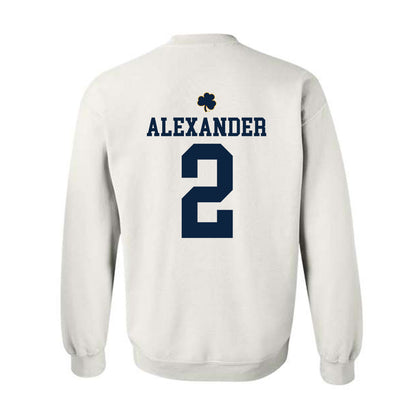 Notre Dame - NCAA Women's Volleyball : Maisie Alexander - Classic Shersey Crewneck Sweatshirt