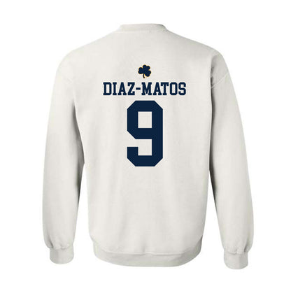 Notre Dame - NCAA Men's Lacrosse : Aidan Diaz-Matos - Classic Shersey Crewneck Sweatshirt-1