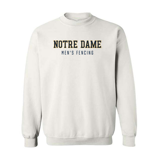 Notre Dame - NCAA Men's Fencing : Ian Goldfine - Classic Shersey Crewneck Sweatshirt