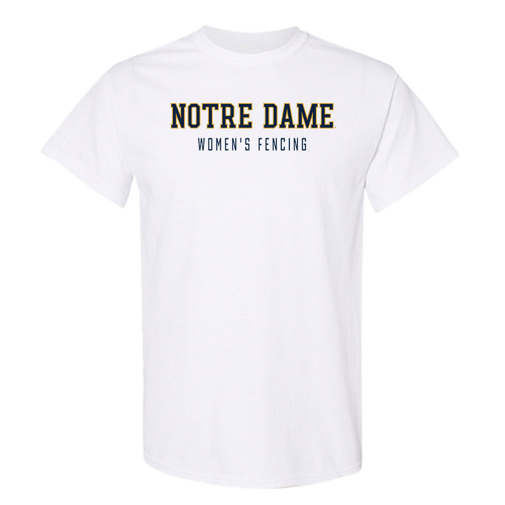 Notre Dame - NCAA Women's Fencing : Lola Possick - Classic Shersey T-Shirt