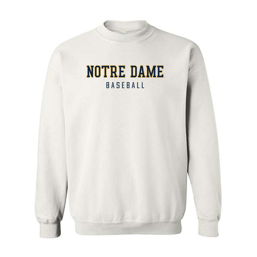 Notre Dame - NCAA Baseball : Tobey McDonough - Classic Shersey Crewneck Sweatshirt-0
