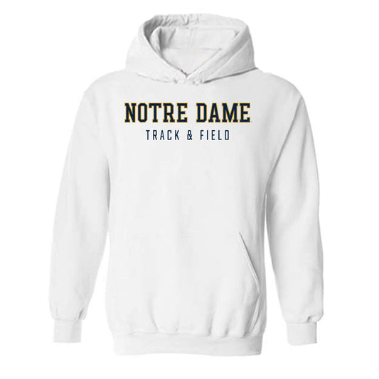 Notre Dame - NCAA Men's Track & Field : Talon Beichler - Classic Shersey Hooded Sweatshirt-0