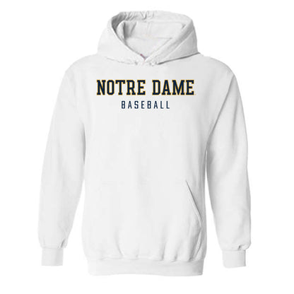 Notre Dame - NCAA Baseball : Noah Coy - Classic Shersey Hooded Sweatshirt